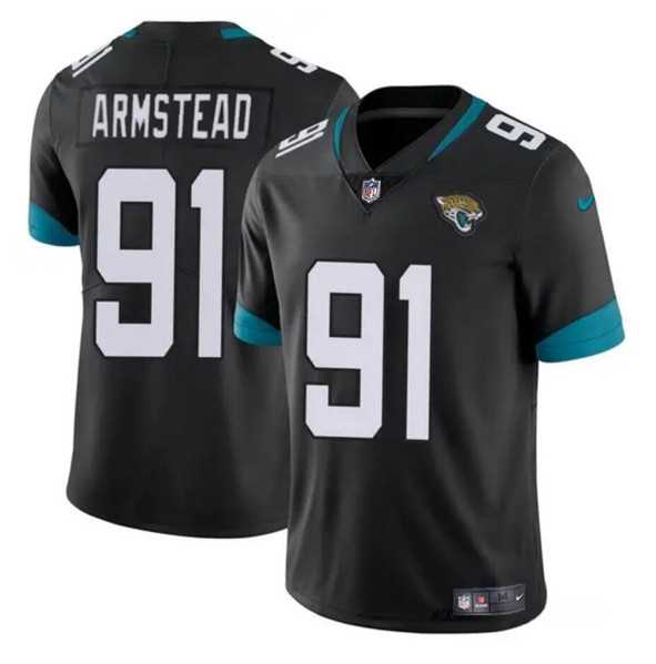 Men & Women & Youth Jacksonville Jaguars #91 Arik Armstead Black Vapor Untouchable Limited Football Stitched Jersey->green bay packers->NFL Jersey